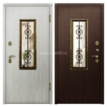 Входная дверь с отделкой МДФ MDF-2446, цена 37 000  руб.
