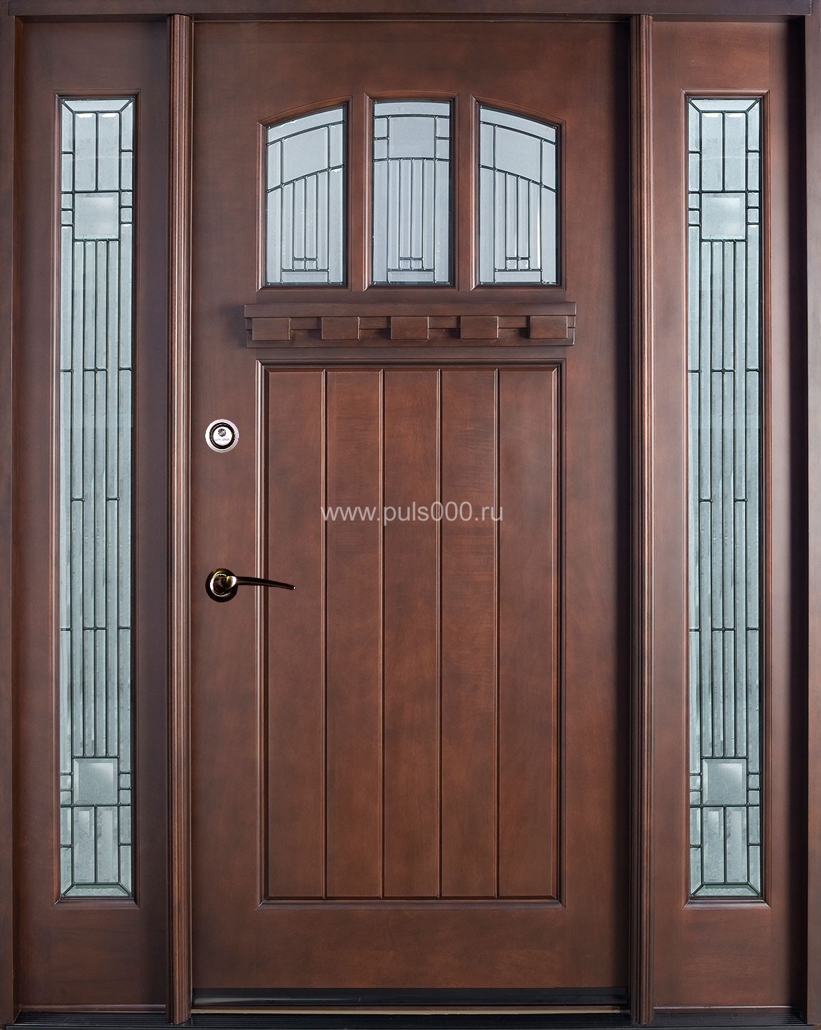 Металлическая элитная дверь с отделкой МДФ EL-1670, цена 80 000  руб.
