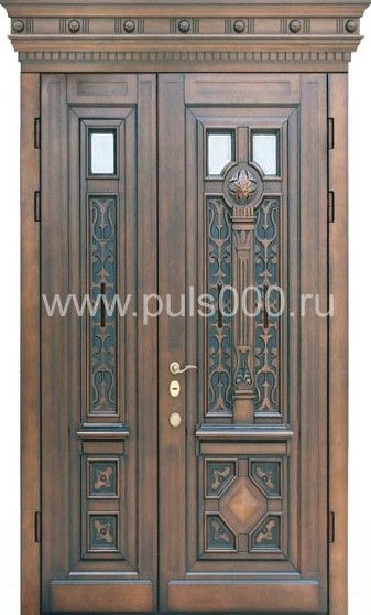 Элитная металлическая  дверь EL-1671 с отделкой МДФ, цена 80 000  руб.
