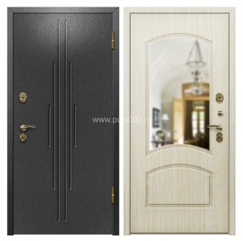 Входная дверь с отделкой порошковым напылением PR-1472, цена 27 000  руб.