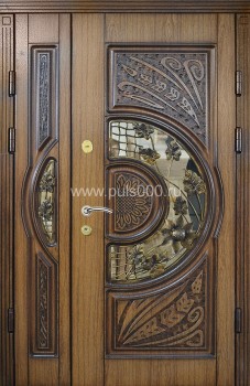 Металлическая элитная дверь с МДФ EL-1673