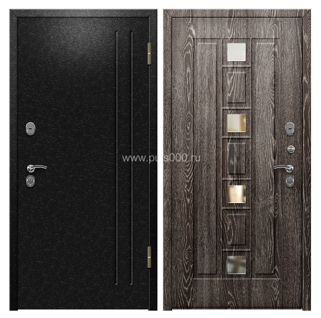 Железная дверь с порошковым напылением PR-1445, цена 25 000  руб.