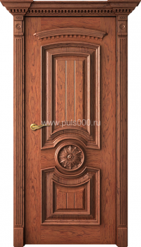 Металлическая элитная дверь с массивом EL-1713