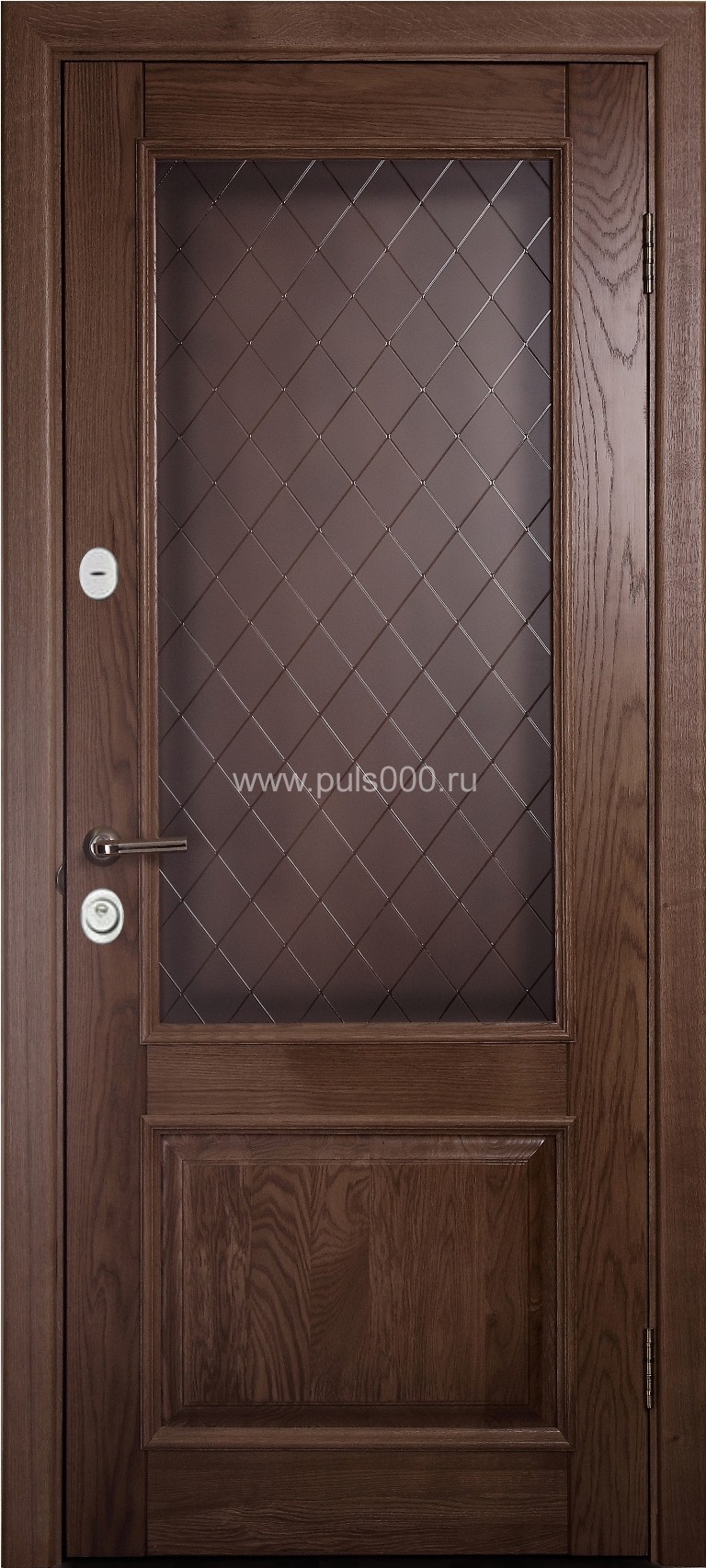 Элитная металлическая дверь с массивом EL-1716, цена 91 000  руб.