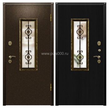 Входная дверь с порошковым напылением и ковкой PR-1343, цена 33 000  руб.