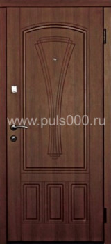 Металлическая дверь для загородного дома ZD-1308 с МДФ