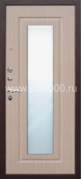 Входная дверь с зеркалом с МДФ ZER-7, цена 26 000  руб.
