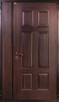 Стальная дверь для загородного дома с МДФ ZD-1311