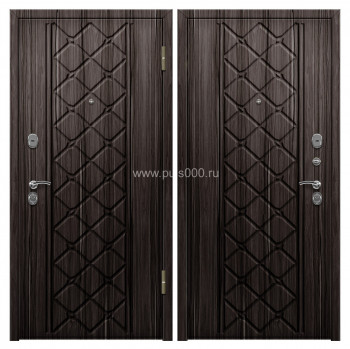 Входная дверь в квартиру металлическая МДФ венге MDF-301, цена 24 300  руб.