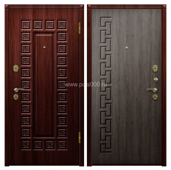 Входная дверь в квартиру металлическая винорит шпон пвх вишня ясень VIN-87, цена 24 500  руб.