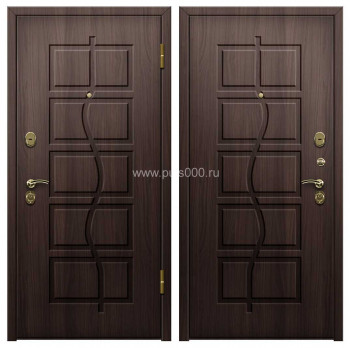 Дверь в квартиру металлическая мдф винорит и мдф альмон VIN-77