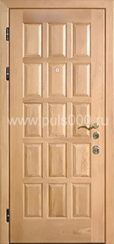 Металлическая дверь МДФ с двух сторон MDF-103