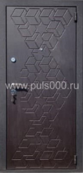 Входная дверь из МДФ с двух сторон MDF-3000