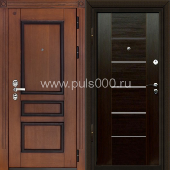 Металлическая дверь с МДФ для загородного дома ZD-1684