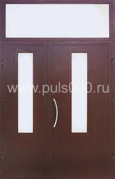 Подъездная железная дверь со стеклом ПД-36, цена 25 400  руб.