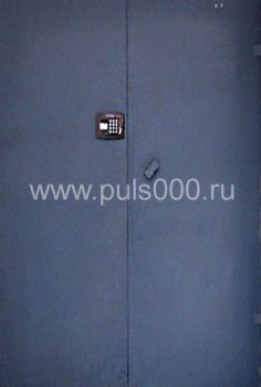 Подъездная железная дверь с домофоном ПД-154