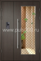 Подъездная стальная дверь с домофоном ПД-141, цена 27 000  руб.