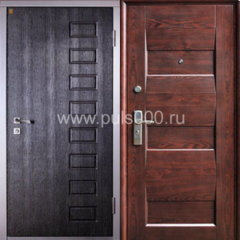 Металлическая дверь для загородного дома с МДФ ZD-1688