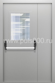 Металлическая тамбурная дверь со стеклом противопожарная ТПД-17, цена 38 200  руб.