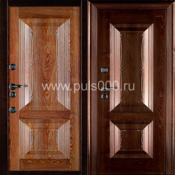 Металлическая дверь с массивом для загородного дома ZD-1690, цена 43 680  руб.
