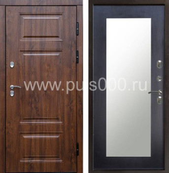 Дверь железная с терморазрывом и зеркалом TER 137, цена 32 000  руб.