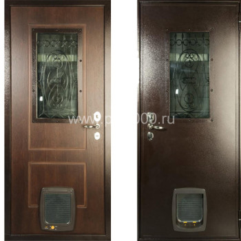 Входные двери со входом для животных DG14, цена 25 000  руб.