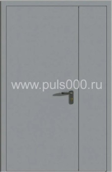 Противопожарная дверь со скрытыми петлями серого цвета, цена 15 600  руб.