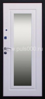 Входная дверь с зеркалом с МДФ и порошковым напылением ZER-14, цена 25 000  руб.