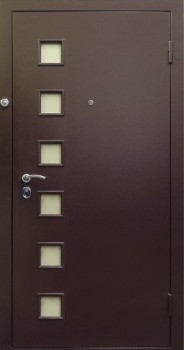 Железная техническая дверь TEH-953 окрас нитроэмалью