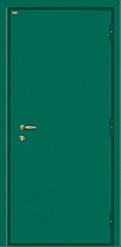 Входная дверь металлическая техническая TEH-955 окрас нитроэмалью, цена 8 000  руб.