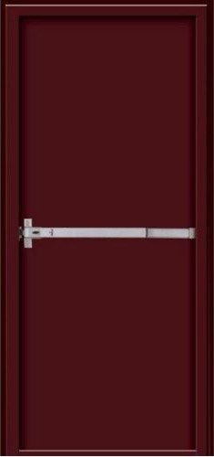 Металлическая техническая дверь TEH-957 окрашена нитроэмалью, цена 10 000  руб.
