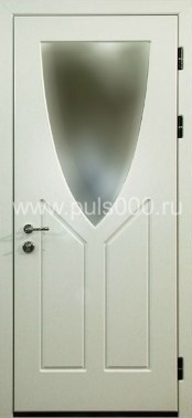 Металлическая дверь с зеркалом ZER-16 МДФ + порошок, цена 25 000  руб.