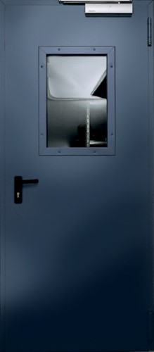 Техническая дверь из стали TEH-968 окрас нитроэмалью, цена 10 000  руб.