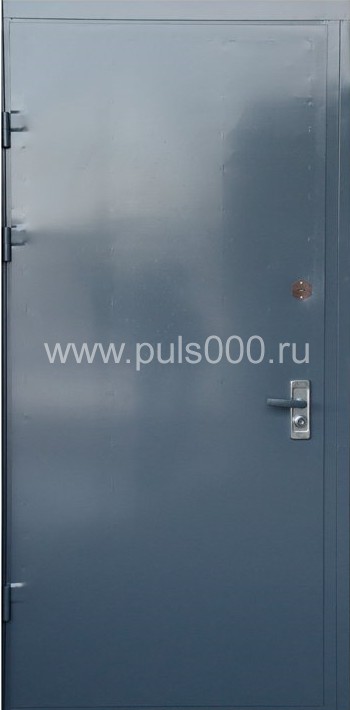 Металлическая противопожарная дверь ПР-1168 окрашена нитроэмалью, цена 13 000  руб.