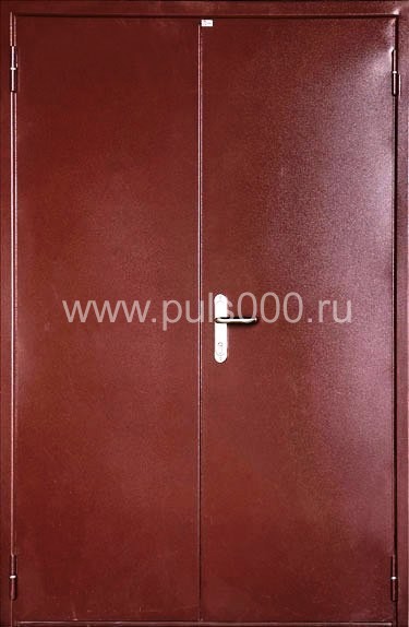 Железная противопожарная дверь ПР-1172 порошковое напыление, цена 24 000  руб.