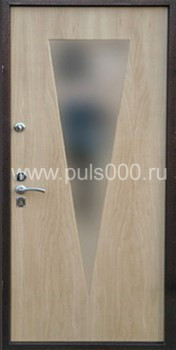 Стальная дверь с зеркалом с МДФ ZER-19