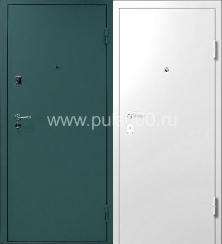Входная дверь с терморазрывом металлическая окрас нитроэмалью с 2х сторон TER-6, цена 64 000  руб.
