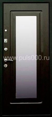 Металлическая дверь с зеркалом ZER-10 МДФ + МДФ, цена 26 000  руб.
