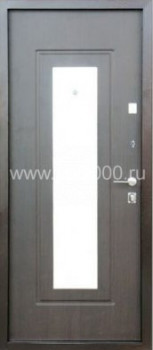 Стальная дверь с зеркалом с МДФ и порошковым напылением ZER-11, цена 26 000  руб.