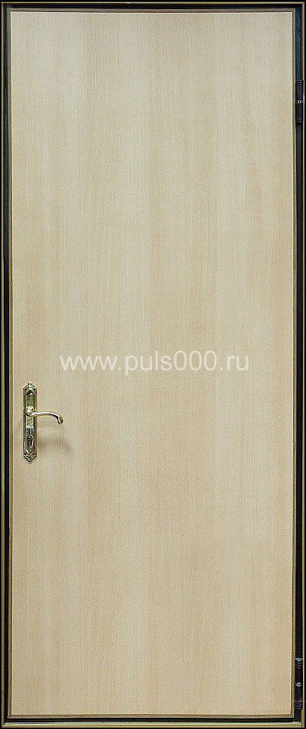 Металлическая утепленная дверь INS-1131 с порошковым напылением и ламинатом, цена 10 700  руб.