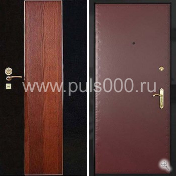 Металлическая утепленная дверь INS-1132 с ламинатом и МДФ, цена 25 000  руб.