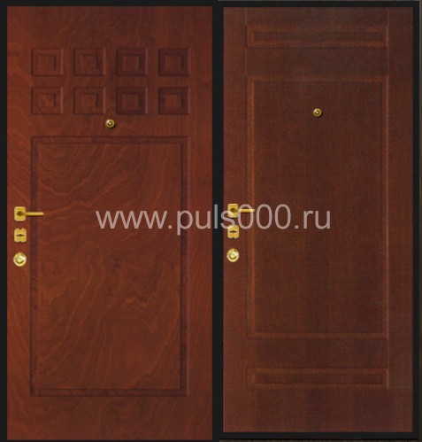Металлическая утепленная дверь INS-1134 с МДФ с двух сторон, цена 27 000  руб.