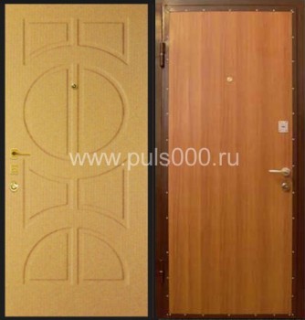Утепленная дверь INS-1135 с ламинатом и МДФ