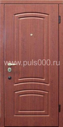 Металлическая утепленная дверь INS-1214 с порошковым напылением и МДФ, цена 23 000  руб.