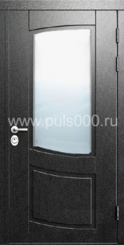 Металлическая дверь с зеркалом с порошковым напылением и МДФ ZER-1226