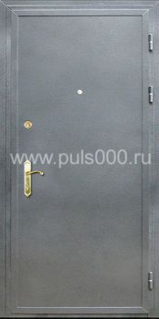 Металлическая утепленная дверь с порошковым напылением и МДФ INS-1215