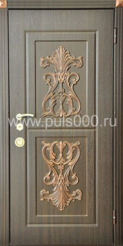 Металлическая утепленная дверь INS-1222 с массивом с двух сторон, цена 43 680  руб.