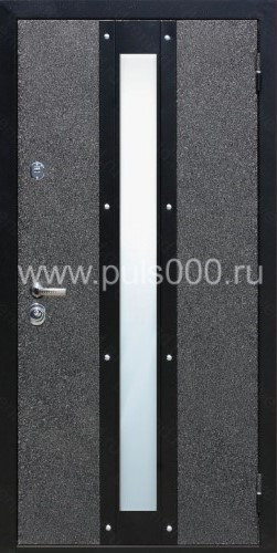 Металлическая дверь с зеркалом ZER-1228 порошковое напыление + ламинат, цена 25 000  руб.