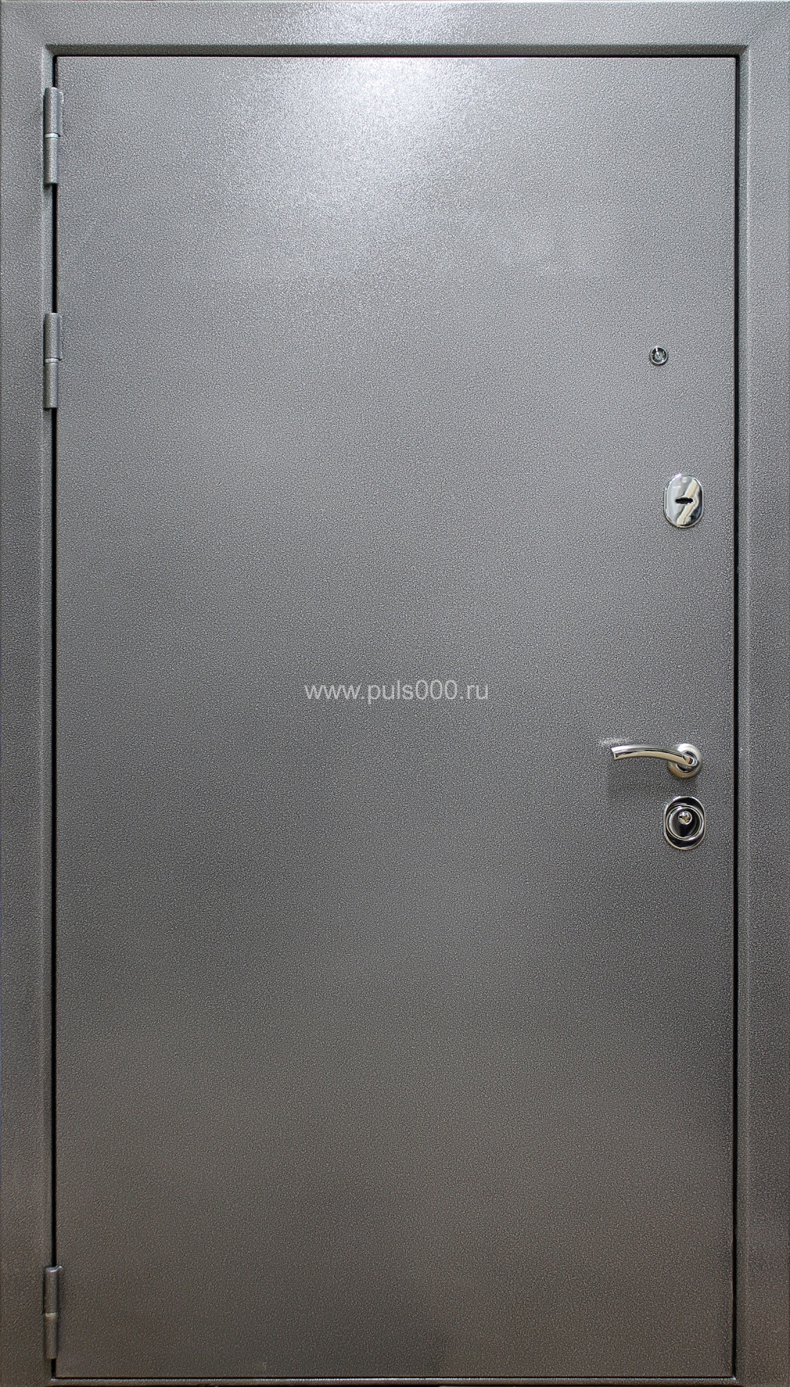 Металлическая дверь с порошковым напылением PR-52 + ламинат, цена 20 000  руб.