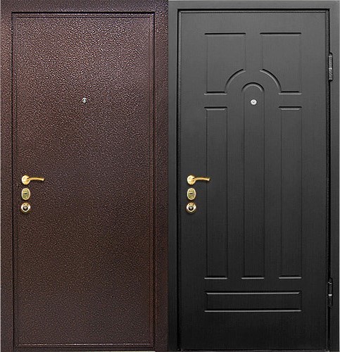 Металлическая дверь с порошковым напылением PR-827 + МДФ, цена 26 000  руб.
